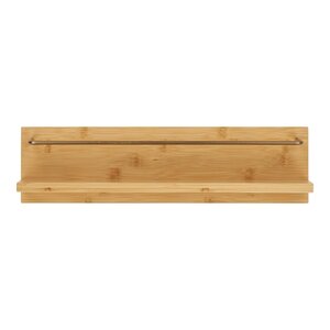 Etagère murale bambou naturel 45 x 10 x 12 cm