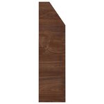 vidaXL Porte-revue pour enfants Chêne marron 71x30x114 cm