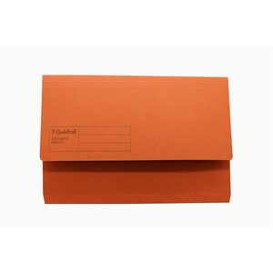 Chemise Poche Recyclé 285g Fc - Orange - X 50 - Exacompta