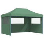 vidaXL Tente de fête 292 x 440 x 315 cm Vert Tissu Oxford
