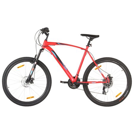 vidaXL Vélo de montagne 21 vitesses Roues 29 pouces Cadre 58 cm Rouge