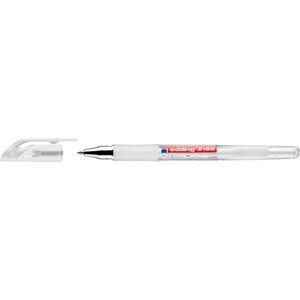 Roller à Encre Gel 2185 Blanc Pointe 0 7 mm x 10 EDDING