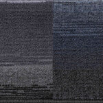 vidaXL Tapis d'escalier autoadhésifs 10 Pièces 65x21x4 cm Noir et gris