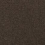 vidaXL Repose-pied Marron foncé 78x56x32 cm Tissu