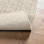 vidaXL Tapis ZIZUR crème 240x340 cm aspect de jute intérieur extérieur