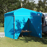 vidaXL Tente à auvent pop-up Bleu 250 x 250 cm tissu