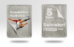 Pièce de monnaie 5 euro italie 2022 argent bu – panini (rouge)