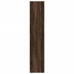 vidaXL Bibliothèque chêne marron 57x28 5x107 5 cm bois d'ingénierie