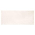 vidaXL Tapis en Fourrure Synthétique de Lapin Blanc 80 x 200 cm