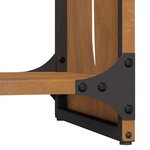 VidaXL Étagère à bois 40x30x80 cm acier résistant aux intempéries
