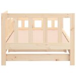vidaXL Lit coulissant 2x(90x190) cm Bois de pin massif