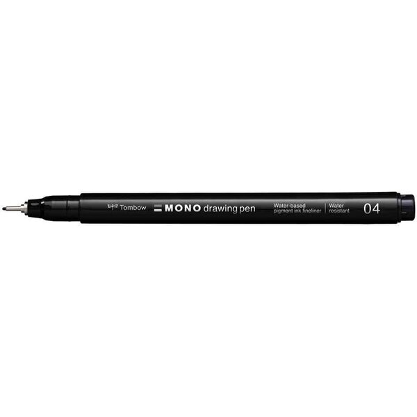 Feutre fin MONO drawing pen  largeur de tracé 04 x 4 TOMBOW
