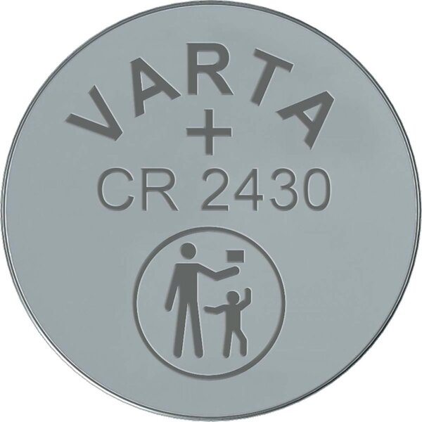 EXTRASTAR CR2430 Lot de 5 piles bouton lithium 3 V