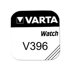 pile oxyde argent pour montres V396 (SR59) SR726SW x 1000 VARTA