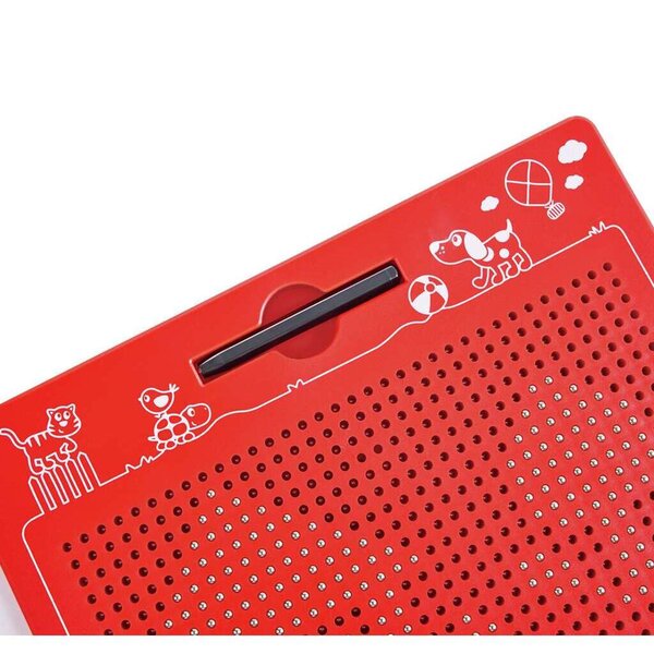 Hape E8676 - Grande tablette magnétique rouge