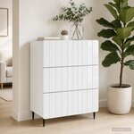 vidaXL Armoire à tiroirs 66 x 34 5 x 92 cm Bois d'ingénierie