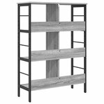 vidaXL Étagère Gris Sonoma 82 x 32 x 112 cm Bois d'ingénierie