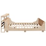 vidaXL Cadre de lit sans matelas 200x200 cm bois massif de pin