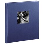 Album photo 'fine art' 29 x 32 cm 50 pages blanches bleu hama