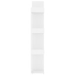 vidaXL Bibliothèque Blanc 86x25 5x140 cm Bois d’ingénierie