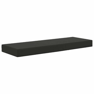 vidaXL Coussin de Siège d'Extérieur Noir 111 5 x 40 x 8 cm
