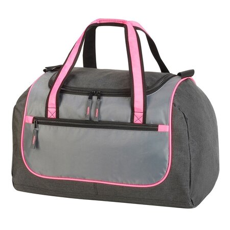 Sac de sport - sac de voyage - 36 l - 1577 - gris et rose