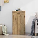 vidaXL Buffet chêne artisanal 50 x 42 5 x 93 cm Bois d'ingénierie