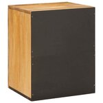 vidaXL Cabinet de Salle de Bain Suspendu Marron 38 x 33 x 48 cm