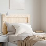 vidaXL Tête de lit 80x104 cm bois massif de pin