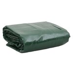 vidaXL Bâche vert 4x6 m 650 g/m²