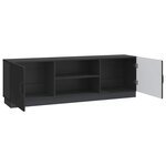 vidaXL Meuble TV Noir 150 x 31 x 47 cm Bois d'ingénierie