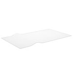 vidaXL Protecteur de table transparent 180x90 cm 1 6 mm PVC