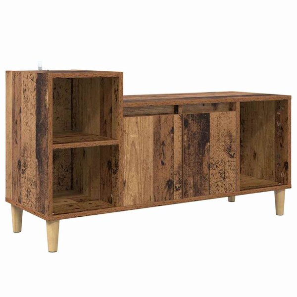 vidaXL Meuble TV Bois Ancien 100 x 35 x 55 cm Bois d'ingénierie