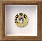 Pièce de monnaie en Argent 500 Francs g 17.50 Millésime 2025 Flowers in Painting FLOWERS IN A ROCOCO VASE