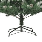 vidaXL Sapin de Noël artificiel avec support 150 cm PVC