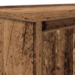 vidaXL Bureau vieux bois 120x42x76 cm bois d'ingénierie