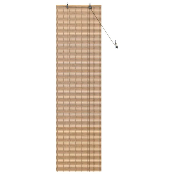 vidaXL Stores et Occultants Marron Clair 60 x 220 cm Bambou