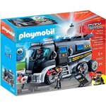 Playmobil 9360 - city action - camion policiers d'élite avec sirene et gyrophare