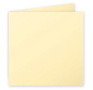 Paquet de 25 cartes pliées 210g 135x135 chamois clairefontaine