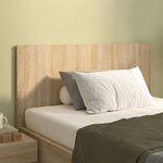 vidaXL Tête de lit Chêne sonoma 120x1 5x80 cm Bois d'ingénierie