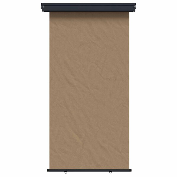 vidaXL Store latéral de balcon 117 x 250 cm 100  polyester fer acier