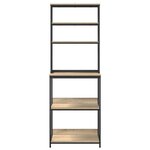 vidaXL Étagère de cuisine Chêne Sonoma 60 x 40 x 168 cm