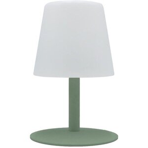 Lampe de table sans fil Standy mini Olive 25 cm  pied vert olive - LED blanc chaud et blanc