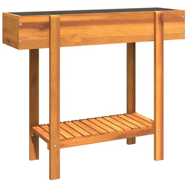 vidaXL Lit surélevé de jardin 90x30x75 cm bois massif acacia