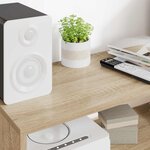vidaXL Meuble TV Chêne Sonoma 80 x 30 x 40 cm Bois d'ingénierie