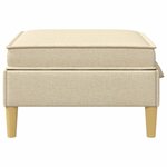 vidaXL Sofa avec rangement Tissu