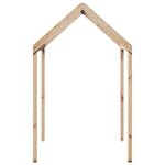 vidaXL Toit de lit pour enfants 207x95 5x159 cm bois de pin massif