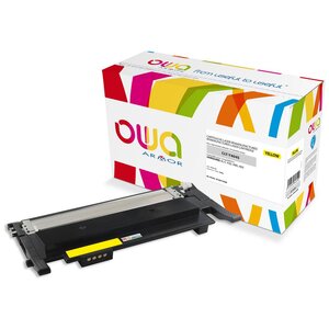 Toner d'encre remanufacturé, compatible pour SAMSUNG CLT-Y404S - Jaune