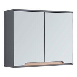 Armoire murale avec miroir 50 x 60 x 20 cm MDF 03_0006355