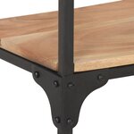 vidaXL Table console 110x30x75 cm Bois solide d'acacia